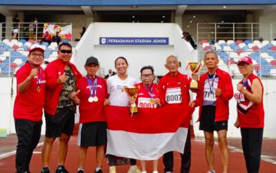 PAMI Raih 26 Medali Pada Johore Singapore International MAC 2024